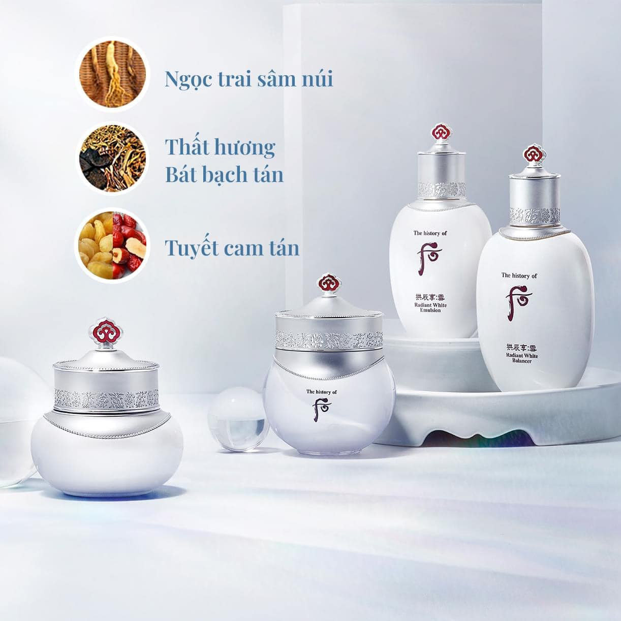 Kem dưỡng Đông y The history of Whoo