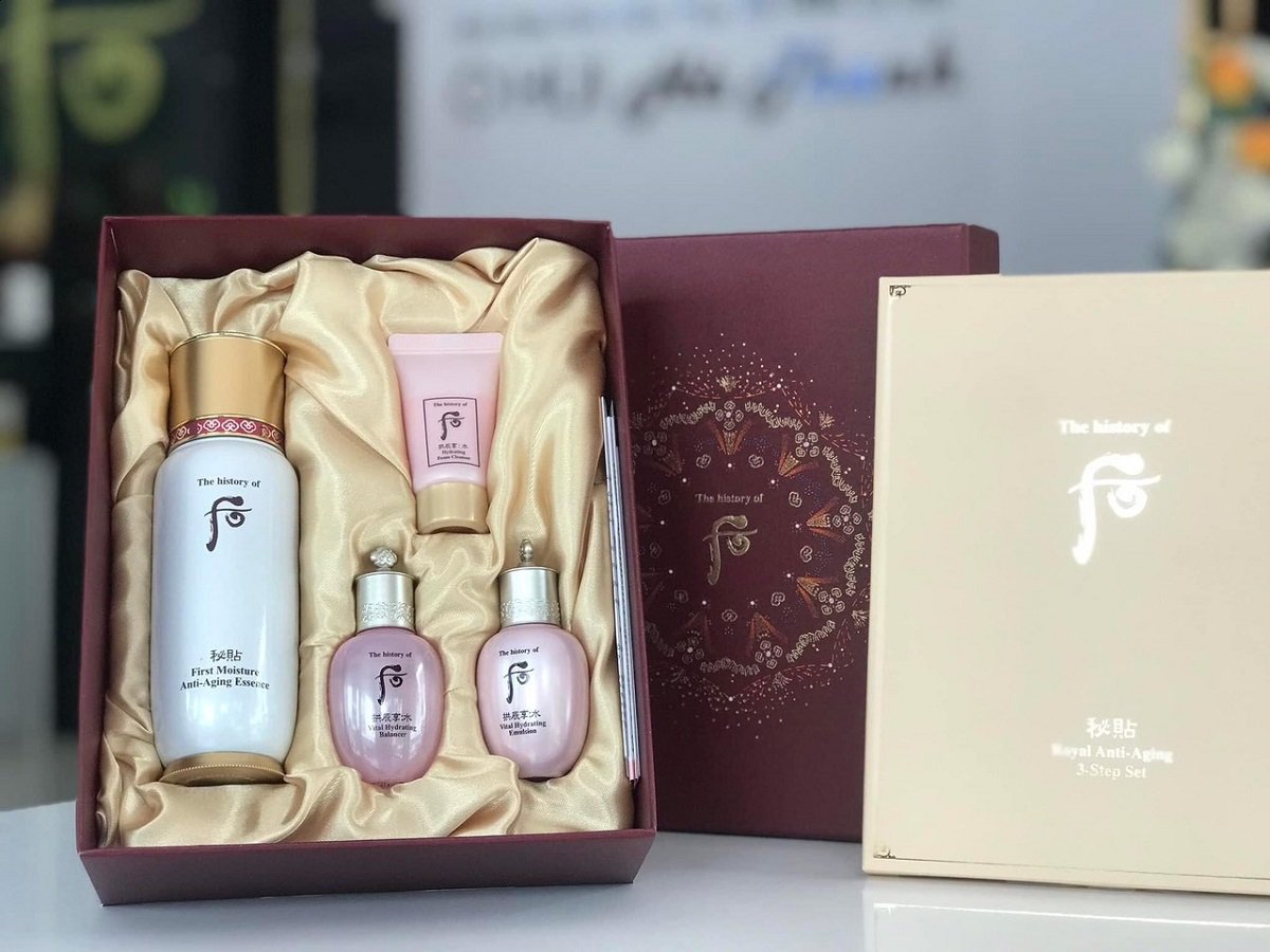 Set tinh chất -WHOO BICHUP FIRST CARE MOISTURE ANTI -AGING ESSENCE LIMIT